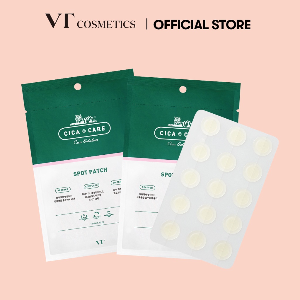[VTCOSMETICS] VT Spot Patch 12/48 Patches / Pimple Patch / Acne Patch_Jul