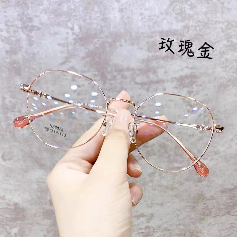 0-600°Myopia Glasses With Power Anti Blue Light Blocking Glasses transparent spectacles Computer Gaming Glasses Frame